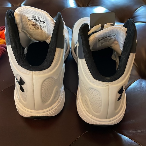 NEW Under Armour Micro G ANATOMIX Men's White Sz 9.5 - Picture 2 of 9